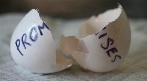 Broken Egg -- Broken Promises