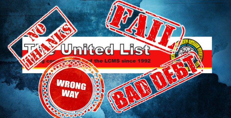 United List Is The Wrong Way