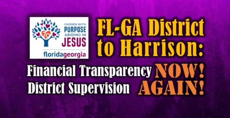 Florida-Georgia District ask Harrison for Financial Transparency and Local District Supervision