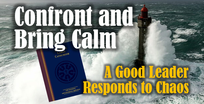 In the midst of chaos and controversy in the LCMS, Pat Ferry bring a response of good leadership. He confronts bad actors and calms the conversation.